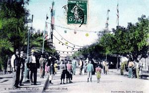 123- Saint-Cloud - Rue d'Oran - Fete patronale 1910